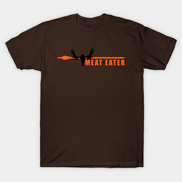 Meat Eater T-Shirt by  The best hard hat stickers 